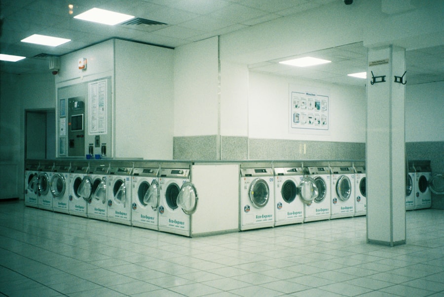 Washing machine installation